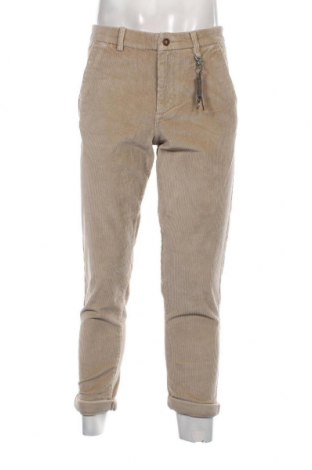 Pantaloni raiați de bărbați Jack & Jones, Mărime M, Culoare Bej, Preț 269,74 Lei