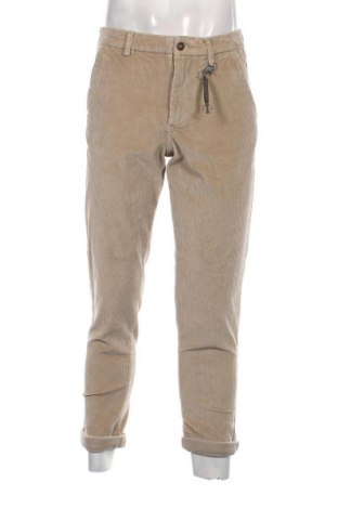 Pantaloni raiați de bărbați Jack & Jones, Mărime M, Culoare Bej, Preț 40,46 Lei