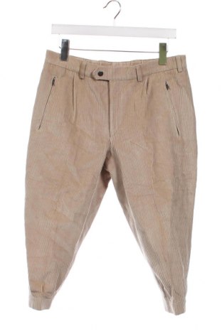 Pantaloni raiați de bărbați Klepper, Mărime M, Culoare Alb, Preț 73,98 Lei