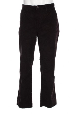 Pantaloni raiați de bărbați Manor, Mărime XL, Culoare Maro, Preț 29,57 Lei