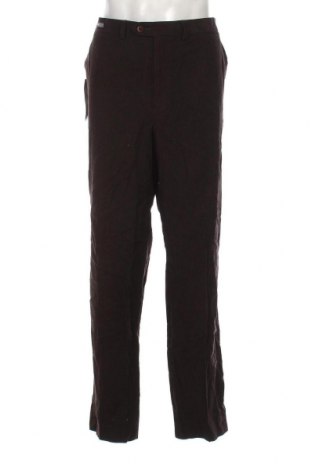 Pantaloni raiați de bărbați Marks & Spencer, Mărime XXL, Culoare Maro, Preț 92,37 Lei