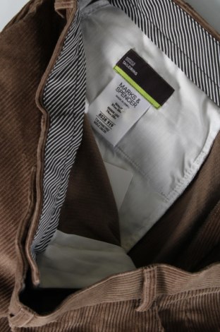 Ανδρικό κοτλέ παντελόνι Marks & Spencer, Μέγεθος XL, Χρώμα  Μπέζ, Τιμή 8,02 €