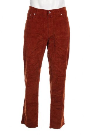 Pantaloni raiați de bărbați Pierre Cardin, Mărime XL, Culoare Maro, Preț 95,89 Lei