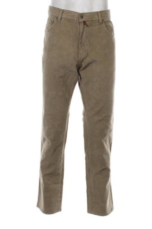 Pantaloni raiați de bărbați Pierre Cardin, Mărime L, Culoare Verde, Preț 99,37 Lei