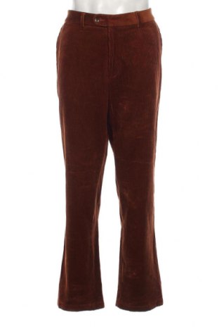 Pantaloni raiați de bărbați Walbusch, Mărime L, Culoare Maro, Preț 26,15 Lei
