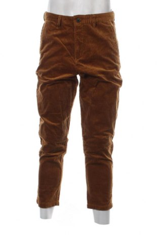 Ανδρικό κοτλέ παντελόνι Zara, Μέγεθος L, Χρώμα Καφέ, Τιμή 6,39 €