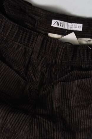 Pantaloni raiați de bărbați Zara, Mărime S, Culoare Gri, Preț 13,42 Lei