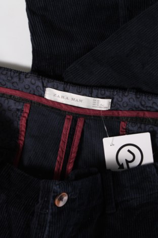 Мъжки джинси Zara Man, Размер M, Цвят Син, Цена 24,00 лв.
