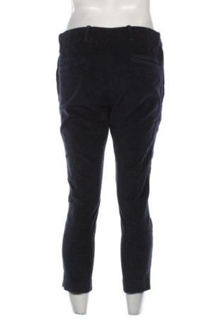 Ανδρικό κοτλέ παντελόνι Zara Man, Μέγεθος M, Χρώμα Μπλέ, Τιμή 14,85 €