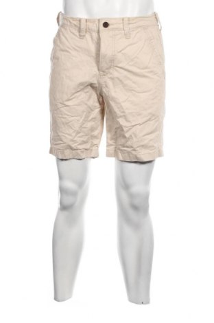 Pantaloni scurți de bărbați Abercrombie & Fitch, Mărime M, Culoare Bej, Preț 76,88 Lei