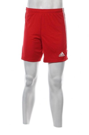 Ανδρικό κοντό παντελόνι Adidas, Μέγεθος S, Χρώμα Κόκκινο, Τιμή 10,76 €
