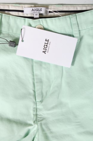 Ανδρικό κοντό παντελόνι Aigle, Μέγεθος M, Χρώμα Πράσινο, Τιμή 41,75 €