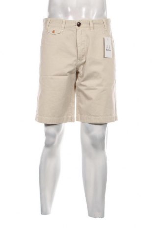 Ανδρικό κοντό παντελόνι Barbour, Μέγεθος M, Χρώμα Εκρού, Τιμή 41,75 €