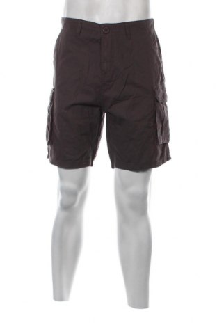 Ανδρικό κοντό παντελόνι Boohoo, Μέγεθος L, Χρώμα Γκρί, Τιμή 15,46 €