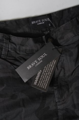 Ανδρικό κοντό παντελόνι Brave Soul, Μέγεθος S, Χρώμα Γκρί, Τιμή 29,90 €