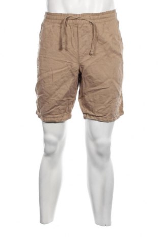 Мъжки къс панталон C&A, Размер L, Цвят Бежов, Цена 15,00 лв.
