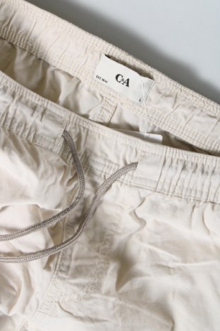 Ανδρικό κοντό παντελόνι C&A, Μέγεθος L, Χρώμα Εκρού, Τιμή 8,81 €