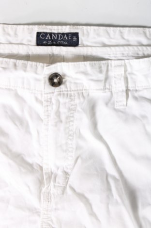 Ανδρικό κοντό παντελόνι Canda, Μέγεθος XL, Χρώμα Λευκό, Τιμή 15,46 €