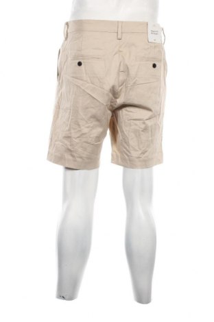 Мъжки къс панталон H&M, Размер L, Цвят Бежов, Цена 24,00 лв.