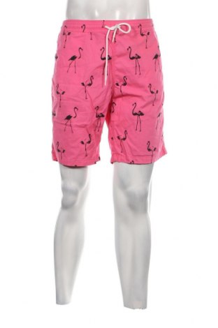 Pantaloni scurți de bărbați H&M Divided, Mărime L, Culoare Roz, Preț 68,88 Lei