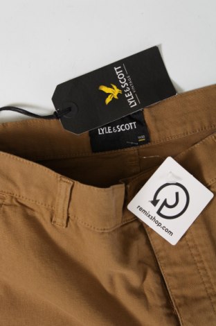 Ανδρικό κοντό παντελόνι Lyle & Scott, Μέγεθος M, Χρώμα Καφέ, Τιμή 24,22 €