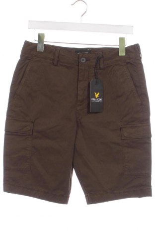 Мъжки къс панталон Lyle & Scott, Размер S, Цвят Зелен, Цена 47,43 лв.