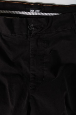 Мъжки къс панталон Only & Sons, Размер XXL, Цвят Черен, Цена 22,80 лв.
