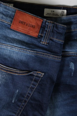 Ανδρικό κοντό παντελόνι Only & Sons, Μέγεθος L, Χρώμα Μπλέ, Τιμή 15,46 €