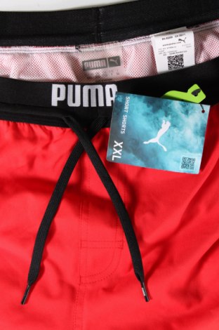 Мъжки къс панталон PUMA, Размер XL, Цвят Червен, Цена 41,04 лв.