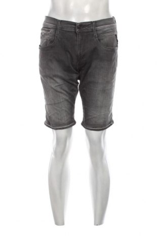 Ανδρικό κοντό παντελόνι Replay, Μέγεθος L, Χρώμα Γκρί, Τιμή 29,07 €