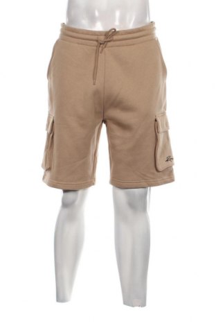 Pantaloni scurți de bărbați Review, Mărime L, Culoare Maro, Preț 85,86 Lei
