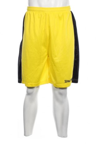 Ανδρικό κοντό παντελόνι Spalding, Μέγεθος L, Χρώμα Κίτρινο, Τιμή 11,75 €