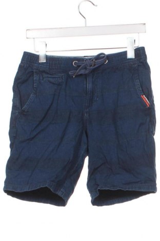 Ανδρικό κοντό παντελόνι Superdry, Μέγεθος S, Χρώμα Μπλέ, Τιμή 15,80 €