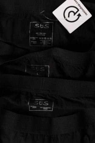 Ανδρικό σύνολο SES, Μέγεθος L, Χρώμα Μαύρο, Τιμή 21,65 €