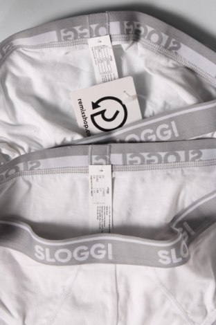 Мъжки комплект Sloggi, Размер L, Цвят Бял, Цена 32,56 лв.