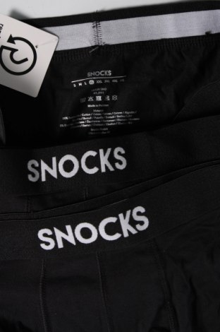 Ανδρικό σύνολο Snocks, Μέγεθος XL, Χρώμα Μαύρο, Τιμή 16,33 €