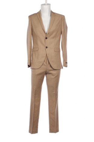 Ανδρικό κοστούμι Jack & Jones, Μέγεθος M, Χρώμα  Μπέζ, Τιμή 79,47 €