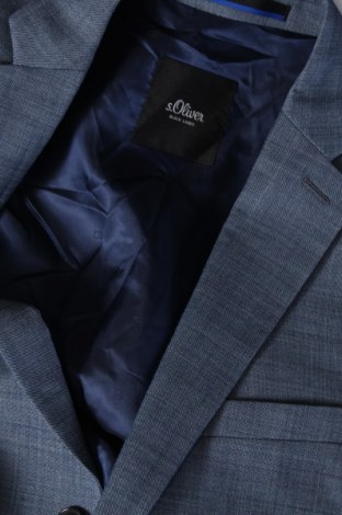 Ανδρικό κοστούμι S.Oliver Black Label, Μέγεθος M, Χρώμα Μπλέ, Τιμή 149,48 €