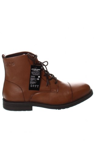 Мъжки обувки Jack & Jones, Размер 46, Цвят Кафяв, Цена 58,48 лв.