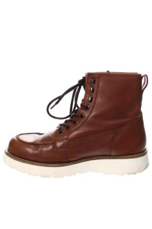 Мъжки обувки Tommy Hilfiger, Размер 43, Цвят Кафяв, Цена 129,00 лв.
