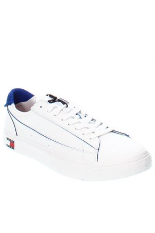 Мъжки обувки Tommy Jeans, Размер 42, Цвят Бял, Цена 181,77 лв.