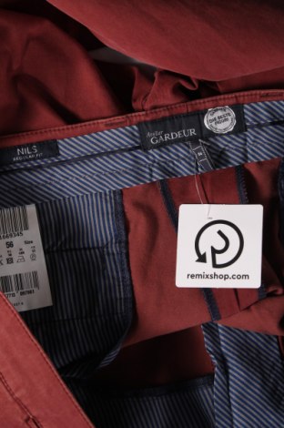 Ανδρικό παντελόνι Atelier GARDEUR, Μέγεθος XL, Χρώμα Κόκκινο, Τιμή 49,41 €