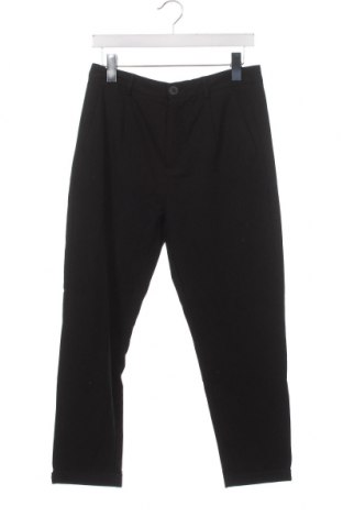 Мъжки панталон Bershka, Размер S, Цвят Черен, Цена 7,83 лв.