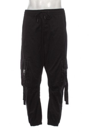 Ανδρικό παντελόνι Bershka, Μέγεθος XL, Χρώμα Μαύρο, Τιμή 10,76 €