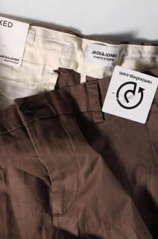 Ανδρικό παντελόνι Jack & Jones, Μέγεθος L, Χρώμα Καφέ, Τιμή 42,27 €