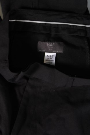 Мъжки панталон Marks & Spencer, Размер M, Цвят Черен, Цена 9,12 лв.