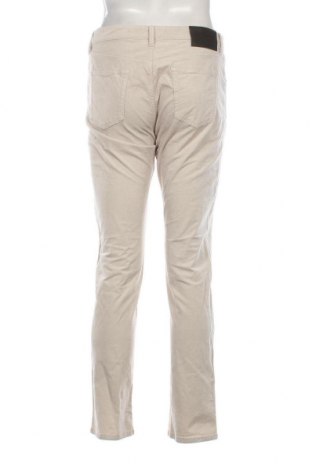 Мъжки панталон Massimo Dutti, Размер M, Цвят Бежов, Цена 28,62 лв.