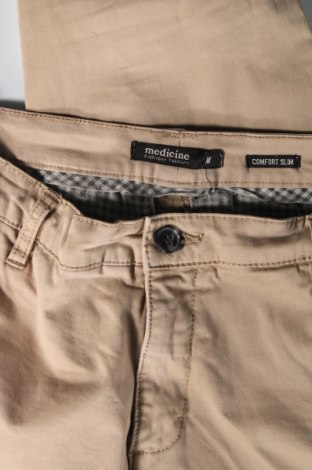 Pantaloni de bărbați Medicine, Mărime M, Culoare Bej, Preț 76,53 Lei