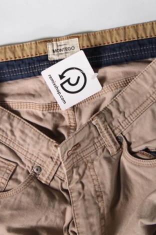 Pantaloni de bărbați Montego, Mărime M, Culoare Bej, Preț 39,95 Lei