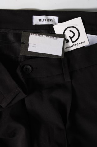 Pantaloni de bărbați Only & Sons, Mărime L, Culoare Negru, Preț 57,50 Lei